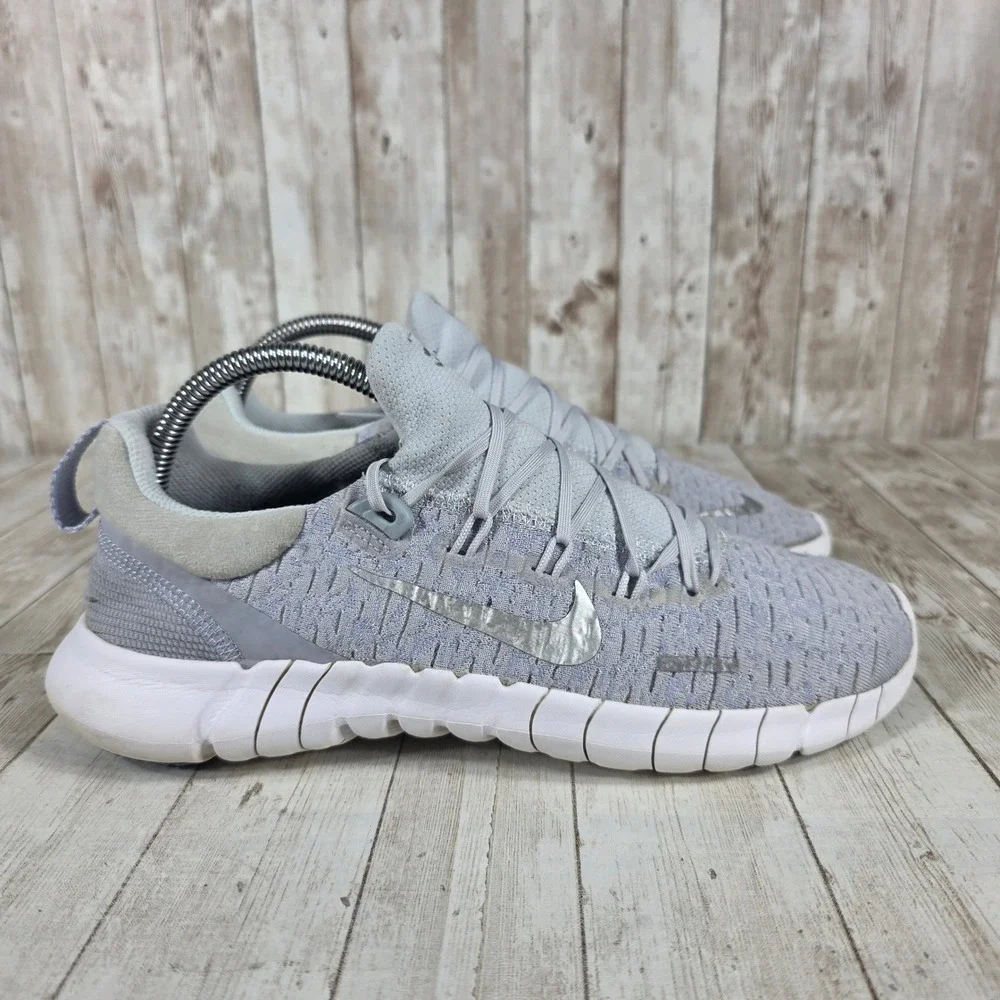 Nike Free RN 50 Women Light Gray Running Shoes CZ1891 002 Size 9